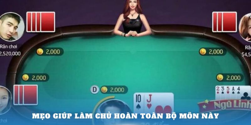 Mẹo giúp làm chủ hoàn toàn bộ môn này